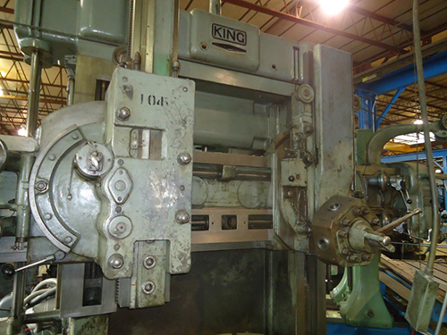 52" - 4 JAW CHUCK ... KING ... VERTICAL TURRET LATHE